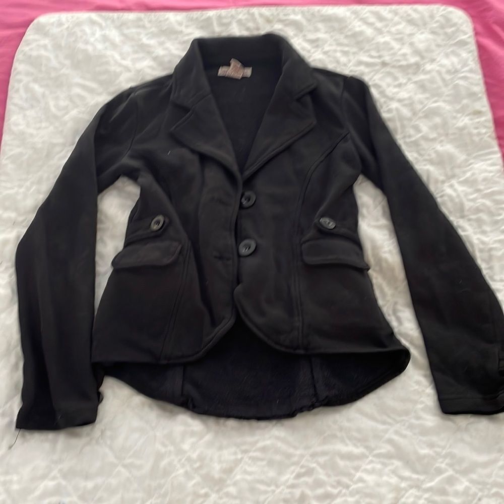 Black Pea coat / Jacket XS